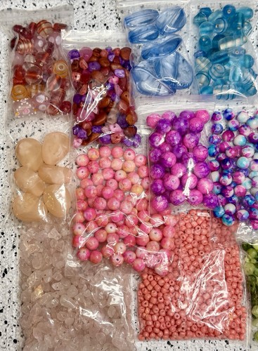 Multi-size Jewelry Bead Lot - Picture 2 of 4