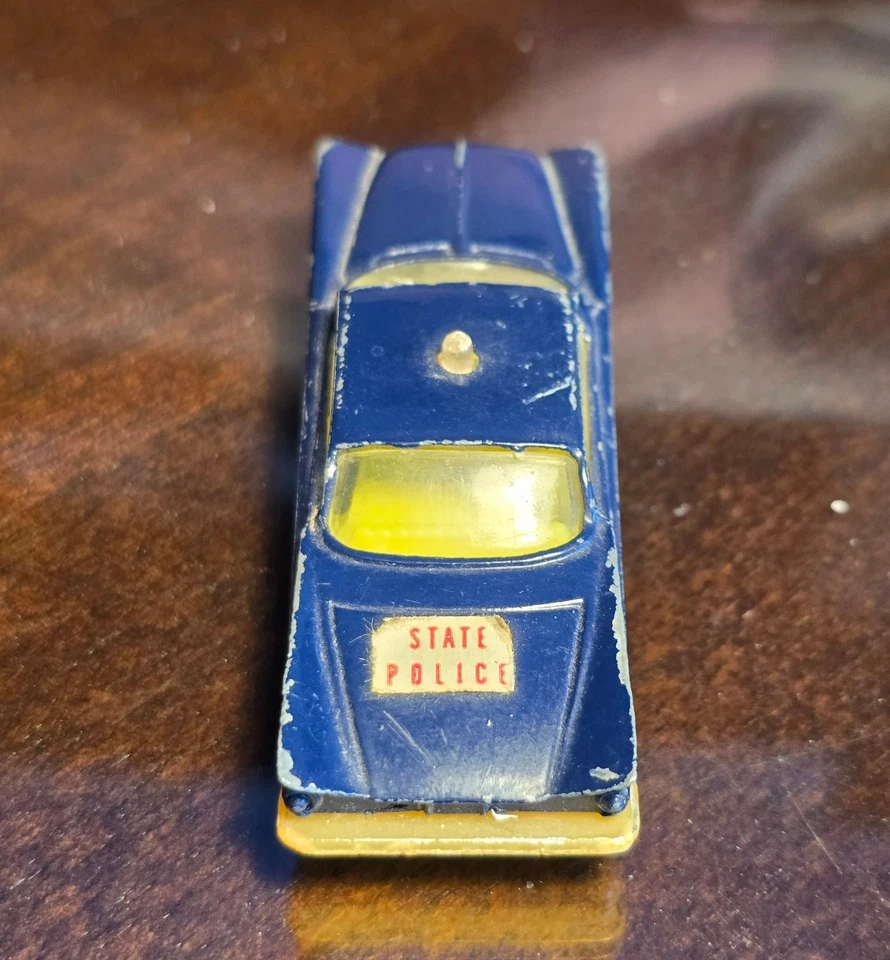 ¡¡¡Extremadamente raro!!! Coche de policía Husky Buick Electra años 60, ¡con letrero de policía de maletero! Foto 2 de 4