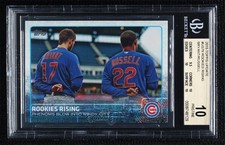 2015 Topps Update Kris Bryant Addison Russell #US79 BGS 10 PRISTINE 4vc