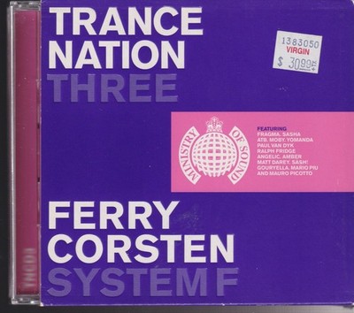 trance nation three ferry corset systemf 2x cd uk