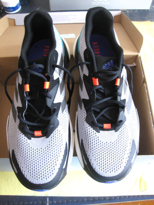 Men's Adidas S23678 Jet Boost Running Shoes/Sneakers Gray Size 11 PREOWNED