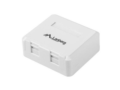 Lanberg Aufputzgehäuse für zwei Keystone-Module