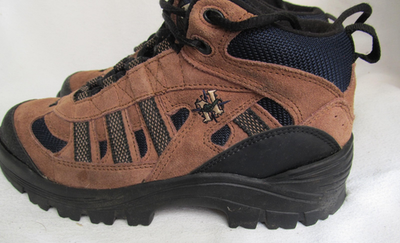 Nevados LOGO Mens Mid Hiking Boot Leather Suede Brown US  display picture 3