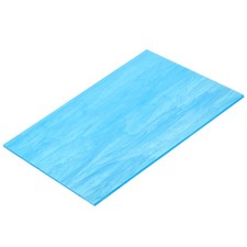 Stained Glass Sheet Mosaic Tile 7.9 Inch x 5.9 Inch Deep Blue
