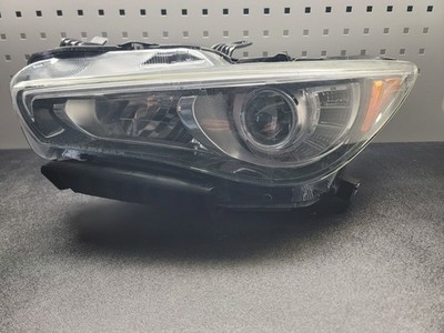 Fits 2014 - 2017 Infiniti Q50 Full LED Non-AFS Headlight Driver Left LH  China