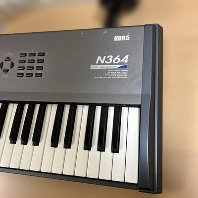 Used KORG N364 Synthesizer Keyboard Music Workstation Direct from