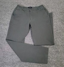Pantalones Mr Marvis Para Hombre 30x30 The Easies In Storm Gris Elástico Tejido Pantalón