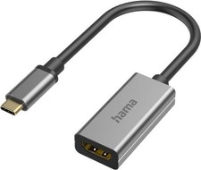 Hama 00200303 adattatore per inversione del genere dei cavi USB-C HDMI Grigio (H
