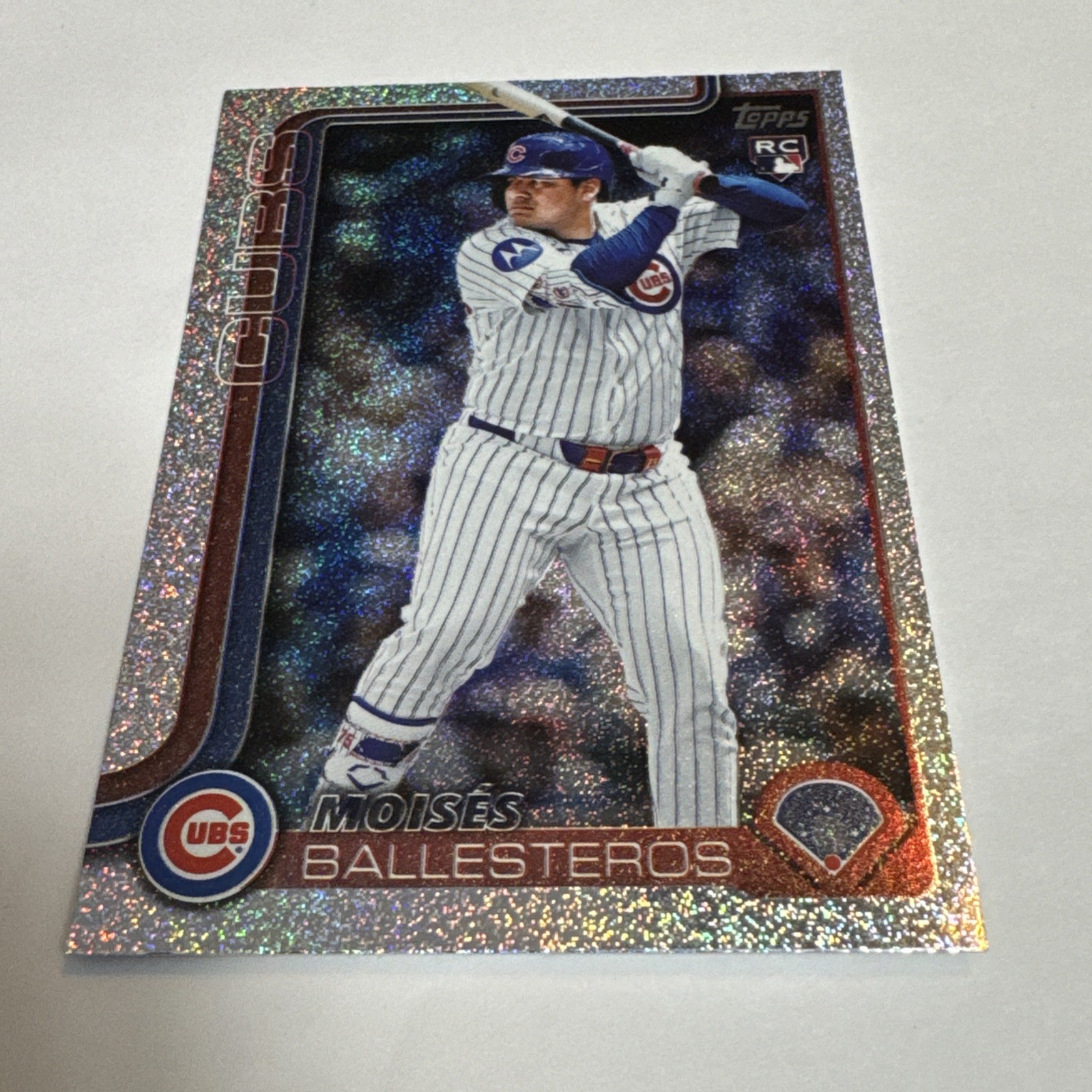 2025 Topps Update Series - Moises Ballesteros #US262 Sandglitter (RC)