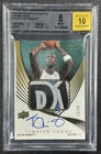 KEVIN GARNETT BGS 8 2007-08 UD EXQUISITE LL-KG LIMITED LOGOS GU PATCH AUTO 15/50