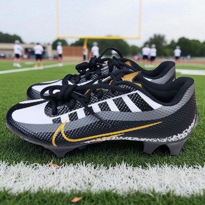 Nike Vapor Edge Speed 360 Elite Black White Gold Football  display picture 1
