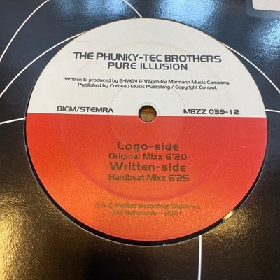 The Phunky-Tec Brothers - Pure Illusion (12'') (Very Good Plus (VG+)) - 374237942