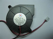 2 pcs Brushless DC Cooling Blower Fan 5015B 12V 50x50x15mm 2pin Ball Bearing New
