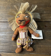 Disney The Lion King Broadway Musical Simba Bean Bag 10" Plush Stuffed Animal