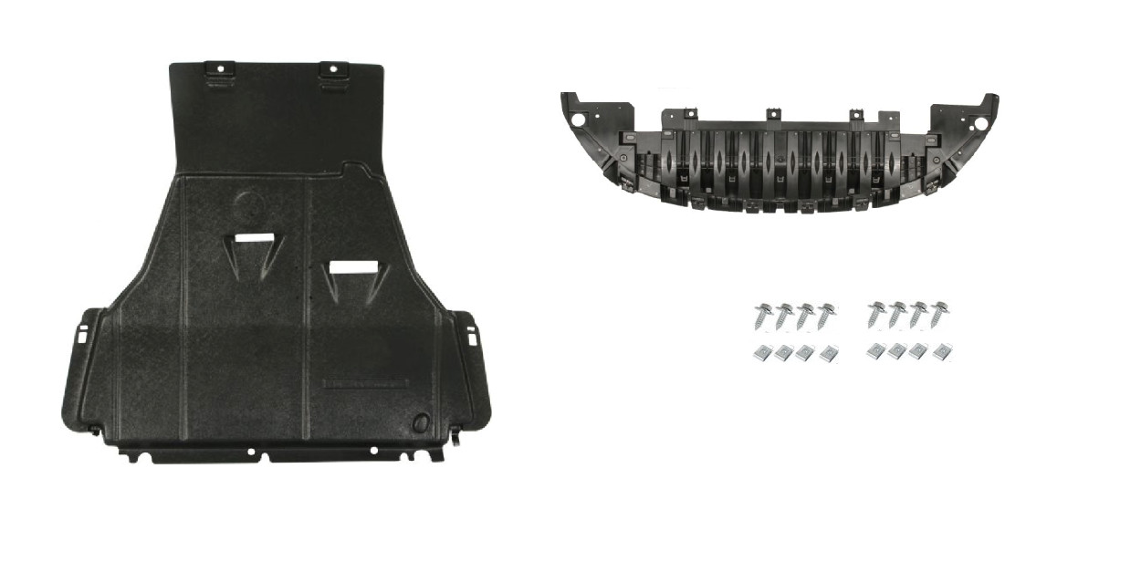 Cache sous moteur Renault Megane 3 pour éviter la corrosion du carter et des courroies