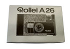 Vintage Rollei A26 Kamera inkl. OVP Sucherkamera schwarz 70er Vintage Fotografie