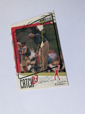 MICHAEL JORDAN 1997 Upper Deck UD Choice #188 CATCH 23 GOLF