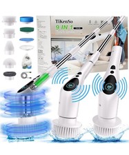 9 in 1 Electric Spin Scrubber Rapid Scrubber Cleaning Brush Cordless Chargeable