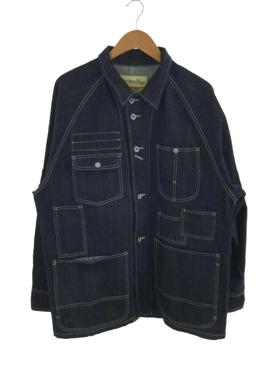 SSZ BEAMS Multi PCOver Jacket denim Indigo M Used