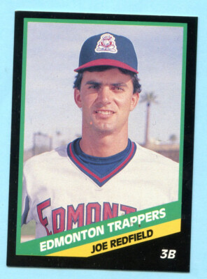 1988 CMC - Trappers Pac. Coast League -  Edmonton - Joe Redfield- Box 198
