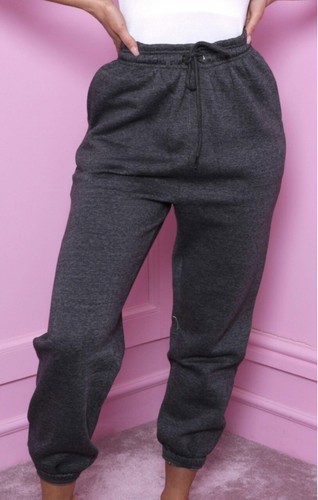 Ladies Oversized Joggers Fleece Sweatpants Baggy Bottoms Loungewear Comfort 302 - Picture 12 of 21