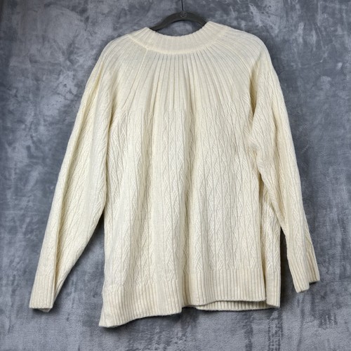Women' Sweater Size XXL Crew Neck Soft Knit Long Sleeve St. John's Bay - Picture 3 of 11