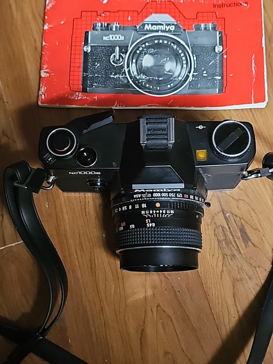 完動品】MAMIYA NC1000S + SEIKOR 50mm F1.7 Mamiya NC1000S SLR Film