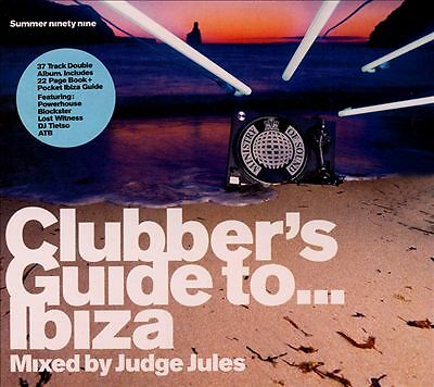 Clubber's Guide to Ibiza Summer 99 by Judge Jules (CD, 2000) for