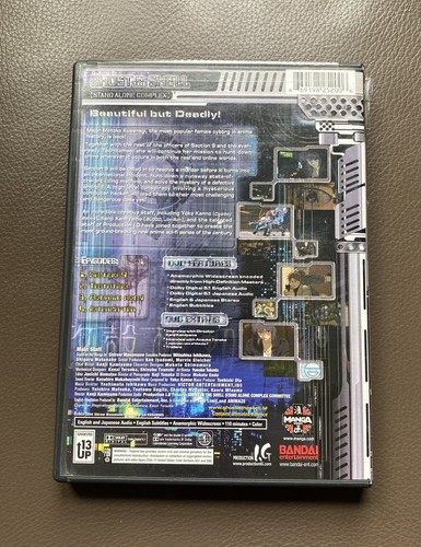 Ghost in the Shell: Stand Alone Complex - Vol. 1 (Anime DVD, 2004, Used) - Bild 2 von 2
