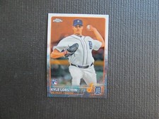 2015  Topps   Chrome   Kyle Lobstein   #159   Detroit Tigers   RC