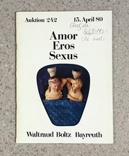 Amor Eros Sexus Auktion 242 Waltraud Boltz Bayreuth April 1989