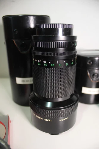Canon FD 200mm f2.8 s.s.c. MF Telephoto Lens From JAPAN-It has a little scratch