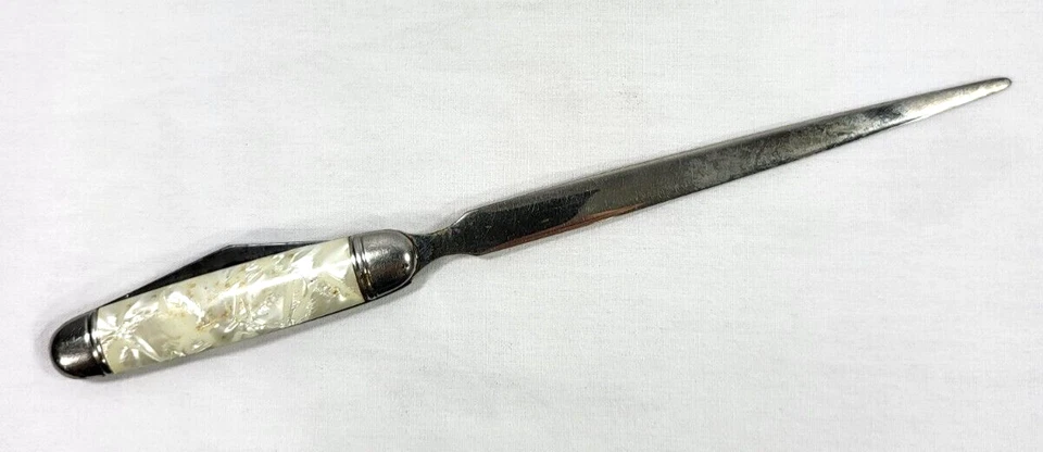 1950's Imperial Letter Opener Folding Pocket Knife Dearborn Electric Detroit USA - Image 2 of 4