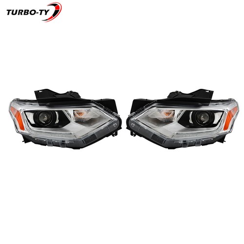 Driver&Passenger Headlights For Chevrolet Traverse 2018-2021 HID/Xenon w/LED DRL - Picture 3 of 12