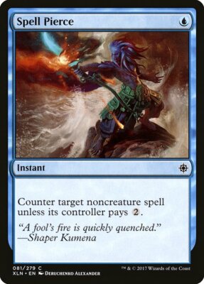 Magic MTG TCG Ixalan 2017 Spell Pierce 81/279