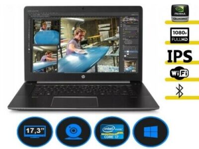 HP ZBook 17 G3, i7-6820HQ, NVIDIA M3000M, 16GB 240GB SSD, FHD, USB-C, GRADE A