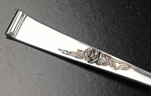 Reed & Barton Sterling Classic Rose Demitasse Spoons - Picture 2 of 2