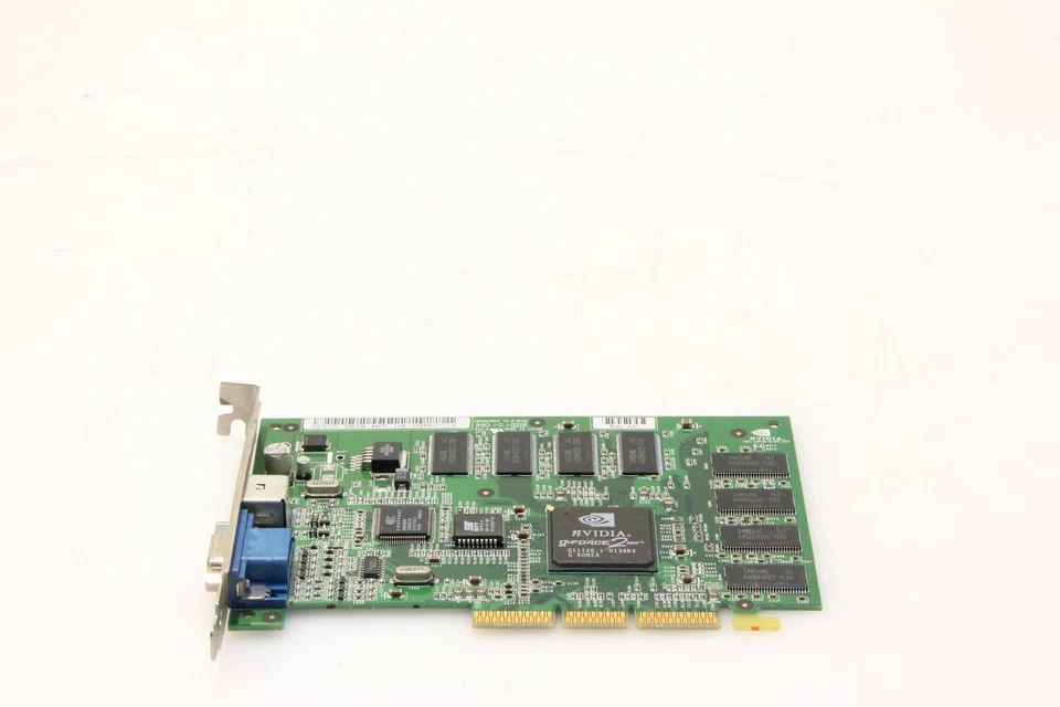 Nvidia 180-10036-0100-A02 GeForce 2MX AGP Video VGA Card. SKU221448 - Image 4 of 4