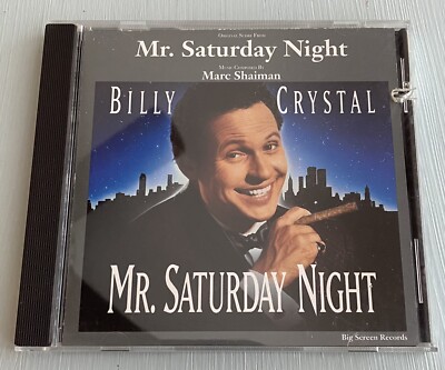 Mr. Saturday Night (Billy Crystal) Original Soundtrack (CD, 1992) Marc Shaiman