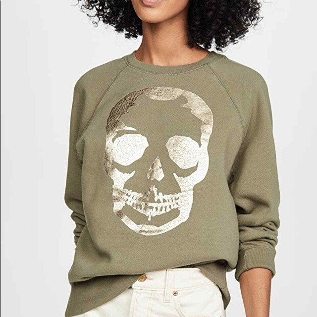 Zadig and Voltaire Upper Skull Kaki 