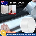Transparent Vinyl Car Door Sill Scuff Cover Plate Sticker Protector Accessories