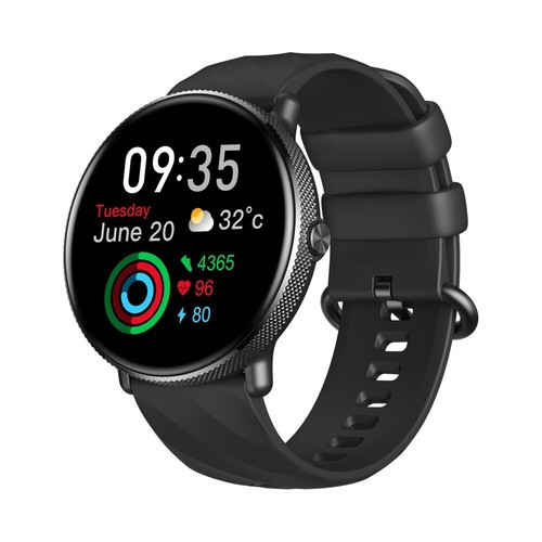 NEW Unisex 1.43 inch Screen Voice Calling Smart Watch, Support Heart Rate, Black