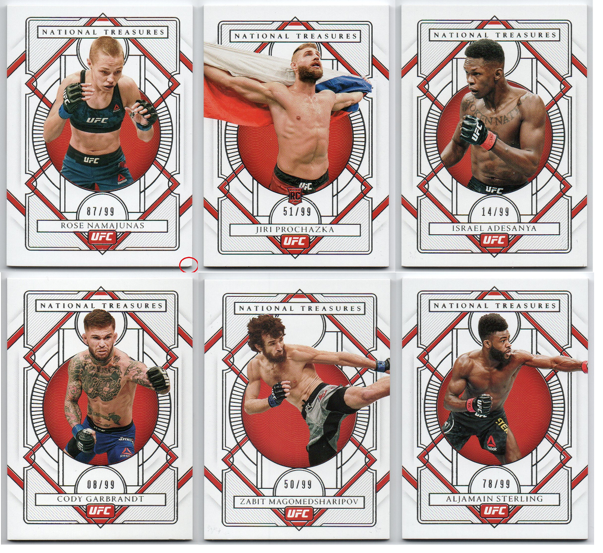 2021 Panini Chronicles UFC (National Treasures) /99 - Pick Any | eBay