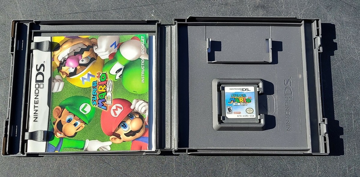 Super Mario 64 DS Nintendo Video Game Japan 2004 Complete