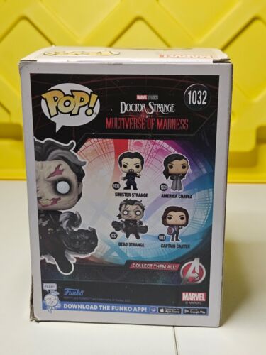 Funko Pop Dead Strange 1032 Marvel Doctor Strange HT Exclusive Glows - Picture 3 of 7