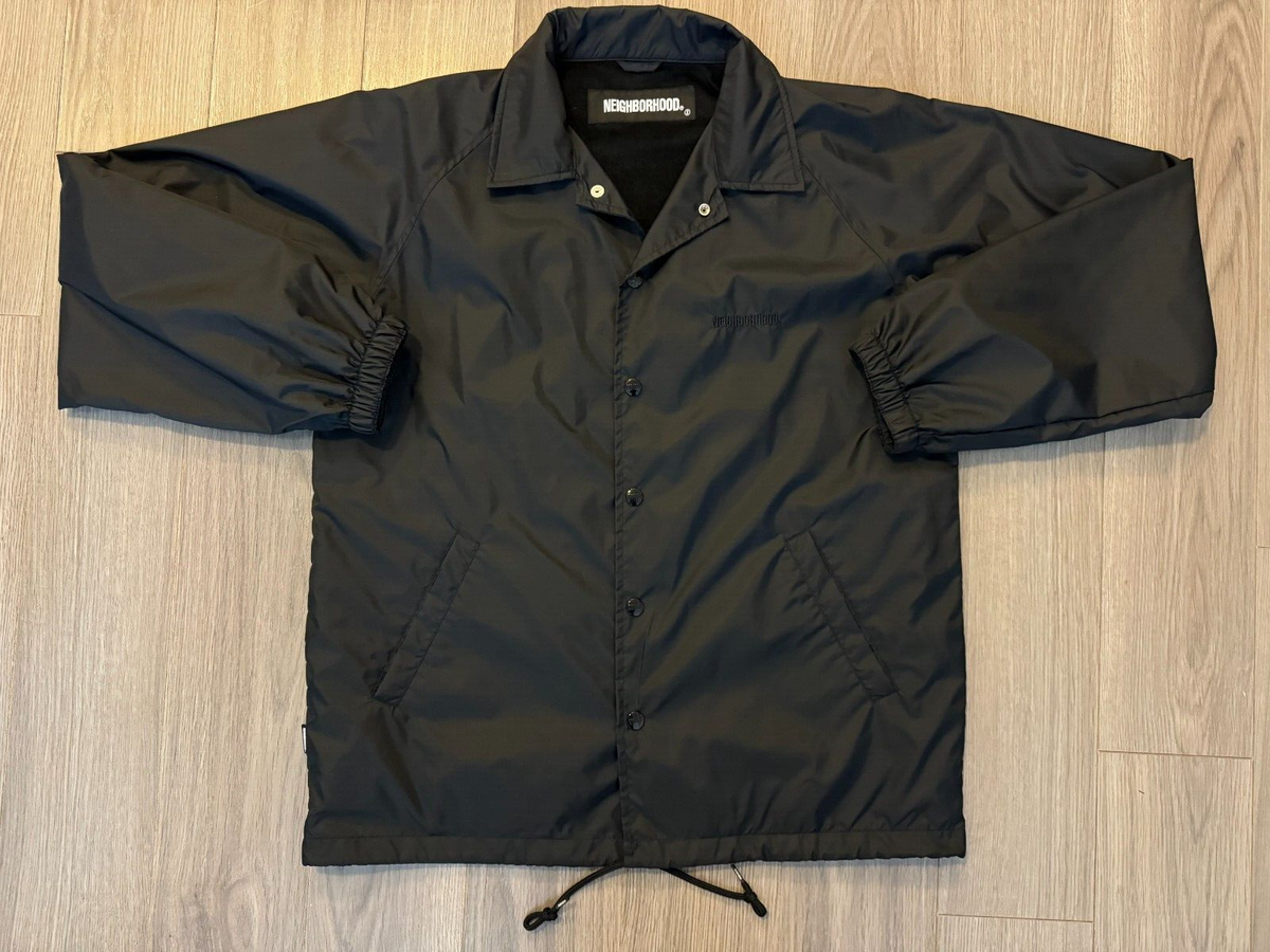 NEIGHBORHOOD Brooks N Jacket coach nbhd japan black sz S | eBay