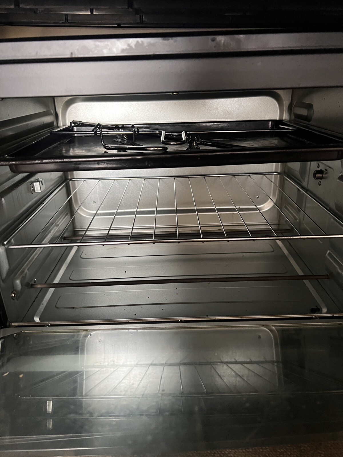 Geepas 48l Electric Oven And Grill With Rotisserie Attachment And