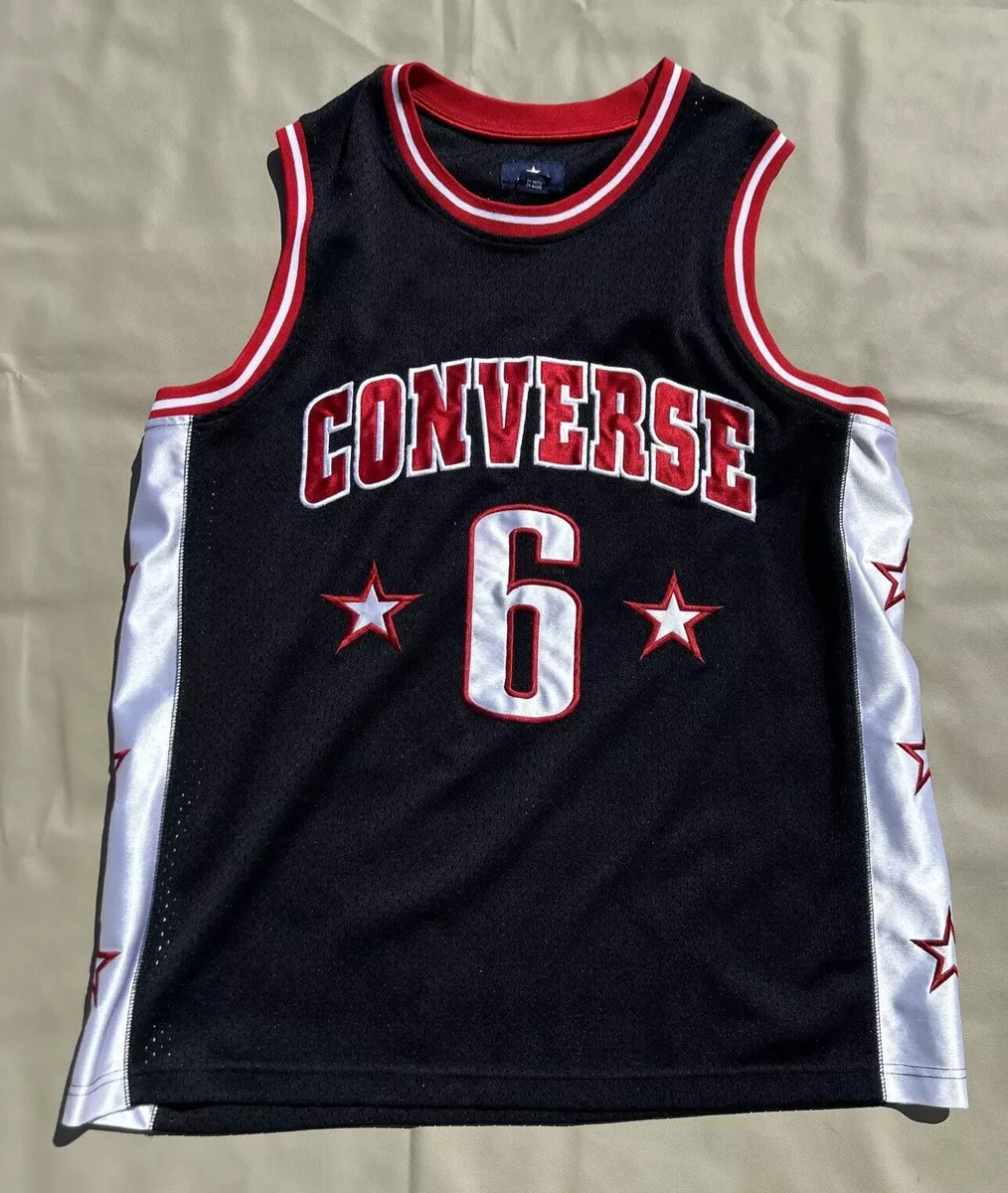 Converse Official All Star Basketball Julius Erving 6 Jersey Size