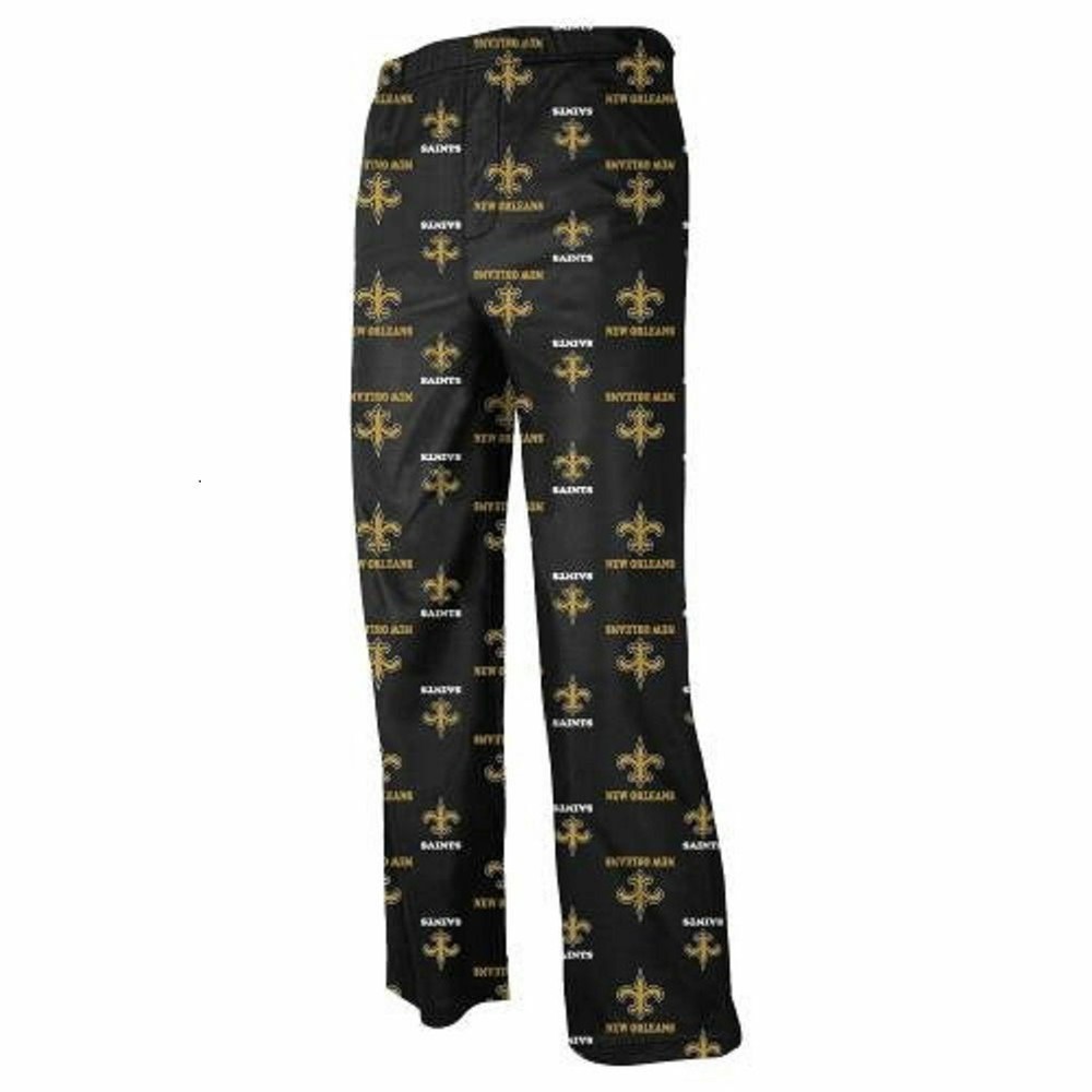 New Orleans Saints Boy's 4-7 Pajama Pants