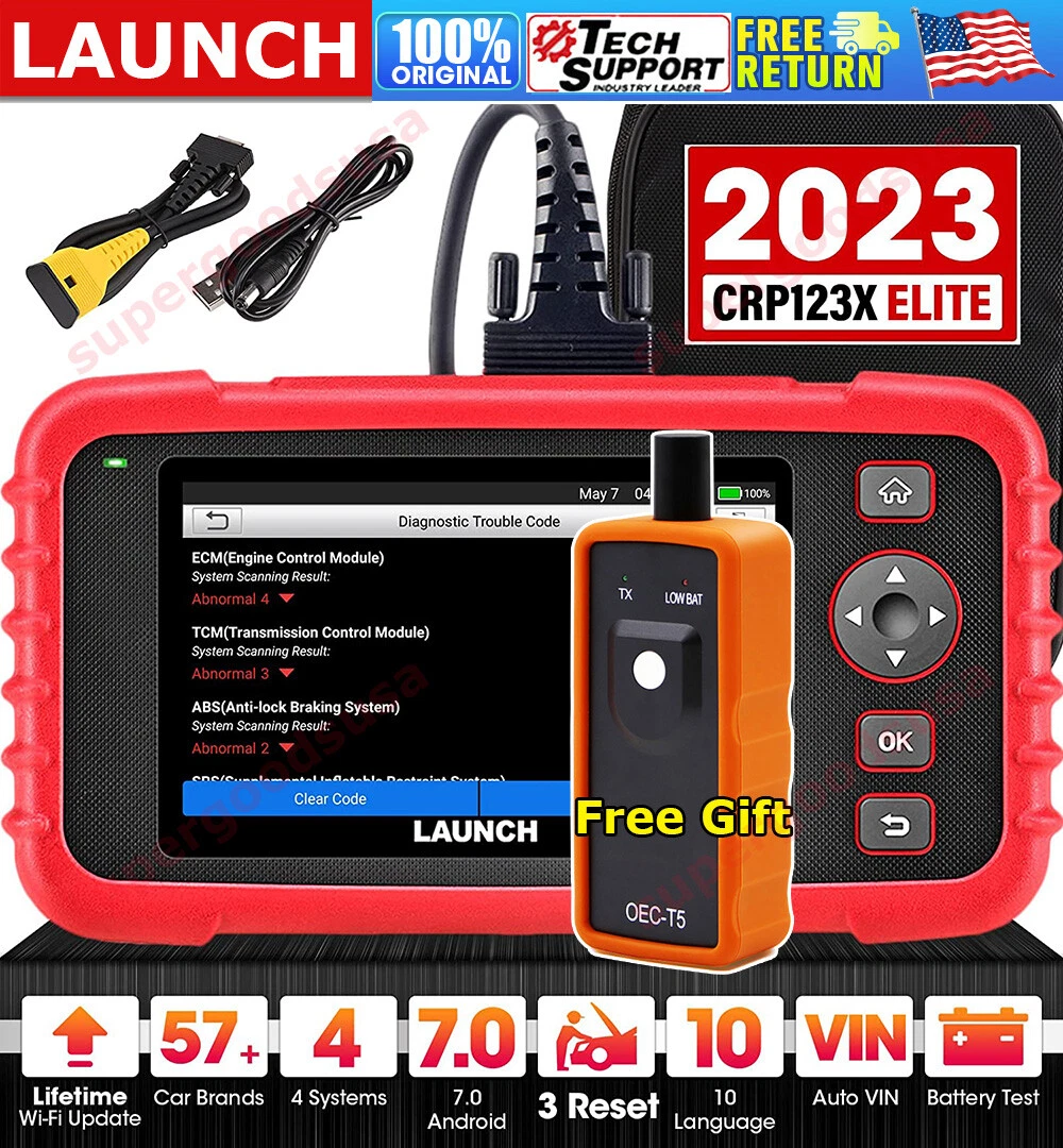  2023 Newest LAUNCH CRP123I OBD2 Scanner, Lifetime Free